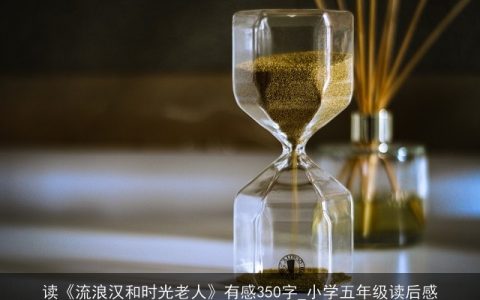 读《流浪汉和时光老人》有感350字_小学五年级读后感