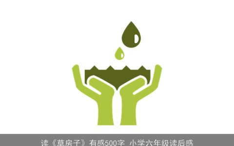 读《草房子》有感500字_小学六年级读后感