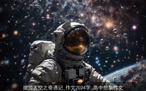 遨游太空之奇遇记_作文2024字_高中想象作文