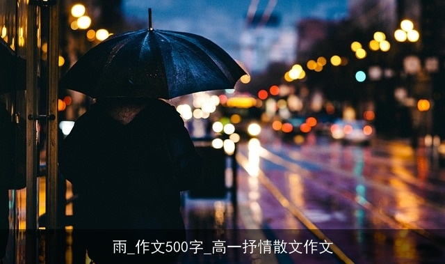 雨_作文500字_高一抒情散文作文