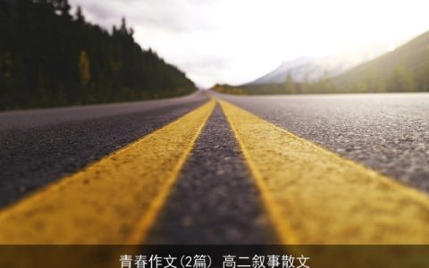 青春作文(2篇)_高二叙事散文