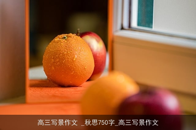 高三写景作文 _秋思750字_高三写景作文