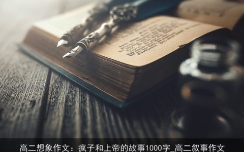 高二想象作文：疯子和上帝的故事1000字_高二叙事作文