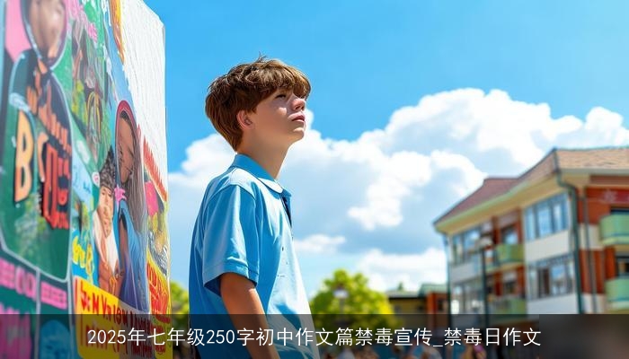 2025年七年级250字初中作文篇禁毒宣传_禁毒日作文