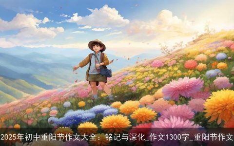 2025年初中重阳节作文大全：铭记与深化_作文1300字_重阳节作文