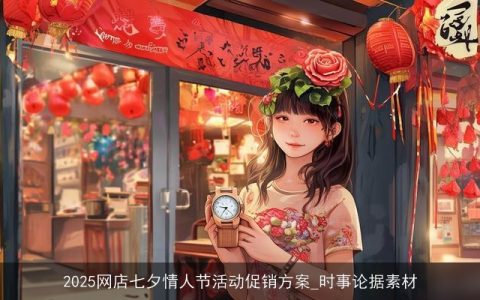 2025网店七夕情人节活动促销方案_时事论据素材