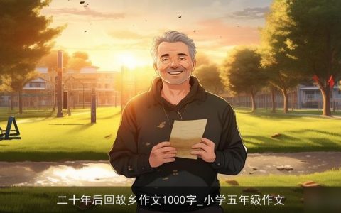 二十年后回故乡作文1000字_小学五年级作文