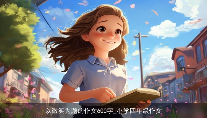 以微笑为题的作文600字_小学四年级作文