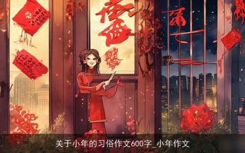 关于小年的习俗作文600字_小年作文