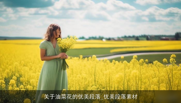 关于油菜花的优美段落_优美段落素材