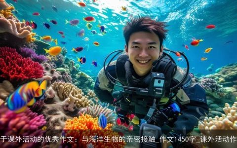 关于课外活动的优秀作文：与海洋生物的亲密接触_作文1450字_课外活动作文