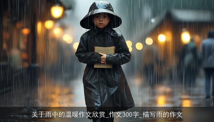 关于雨中的温暖作文欣赏_作文300字_描写雨的作文