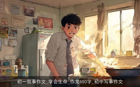 初一叙事作文_学会生存_作文650字_初中写事作文