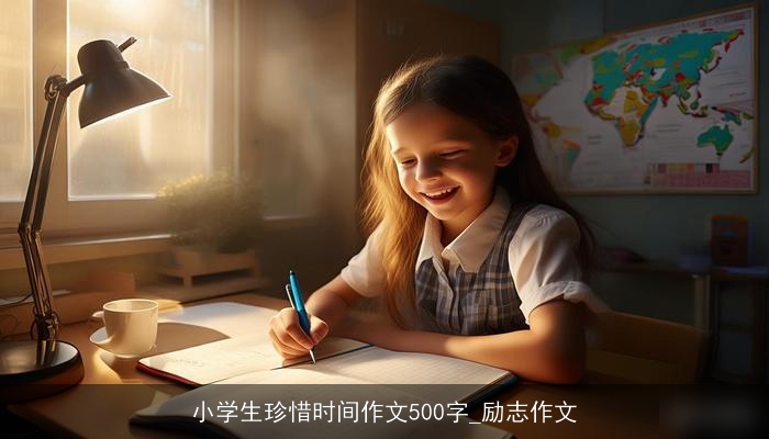 小学生珍惜时间作文500字_励志作文