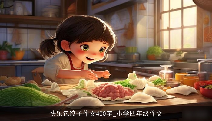 快乐包饺子作文400字_小学四年级作文