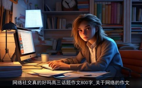 网络社交真的好吗高三话题作文800字_关于网络的作文