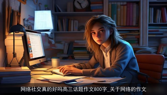 网络社交真的好吗高三话题作文800字_关于网络的作文