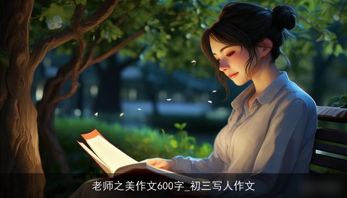 老师之美作文600字_初三写人作文