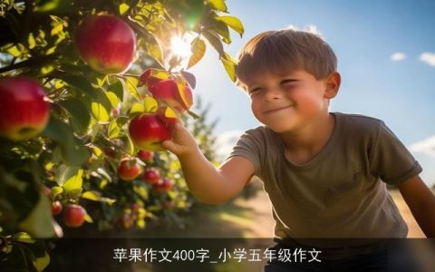 苹果作文400字_小学五年级作文