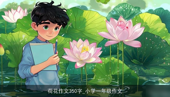 荷花作文350字_小学一年级作文