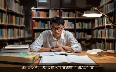 诚信参考，诚信做人作文800字_诚信作文