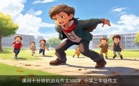 课间十分钟的游戏作文500字_小学三年级作文