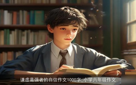 谦虚是强者的自信作文1000字_小学六年级作文