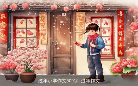 过年小学作文500字_过年作文