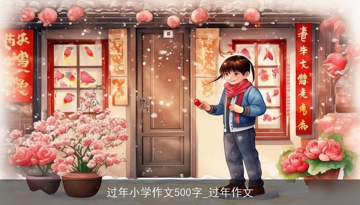 过年小学作文500字_过年作文