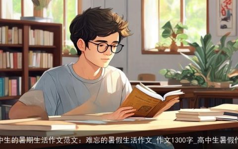 高中生的暑期生活作文范文：难忘的暑假生活作文_作文1300字_高中生暑假作文