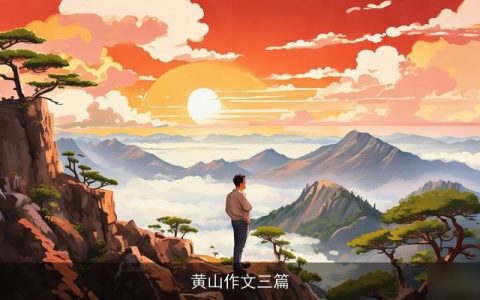 黄山作文三篇